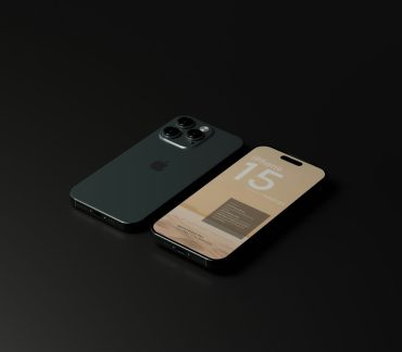 a black and a gold oneplug phone on a black surface